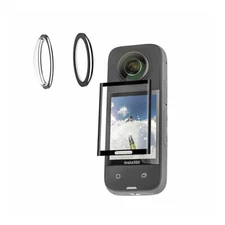 Panorama Lens Protector Replacement Tempered Film for Insta360 ONE X3 Camera