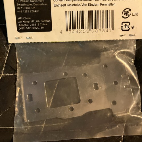 Lot of HPI Savage XS Flux parts: 105677 Front Lower Chassis Brace & 105679 Rear - Picture 10 of 10