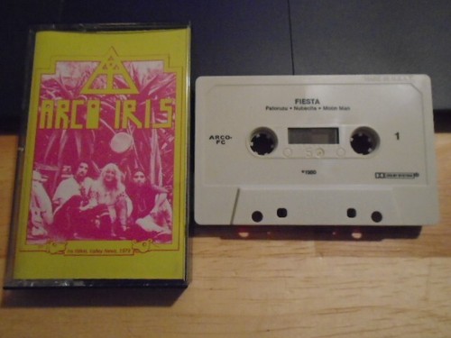 RARE OOP Arco Iris CASSETTE TAPE Fiesta 1980 jazz INDEPENDENT ALBUM Argentina !