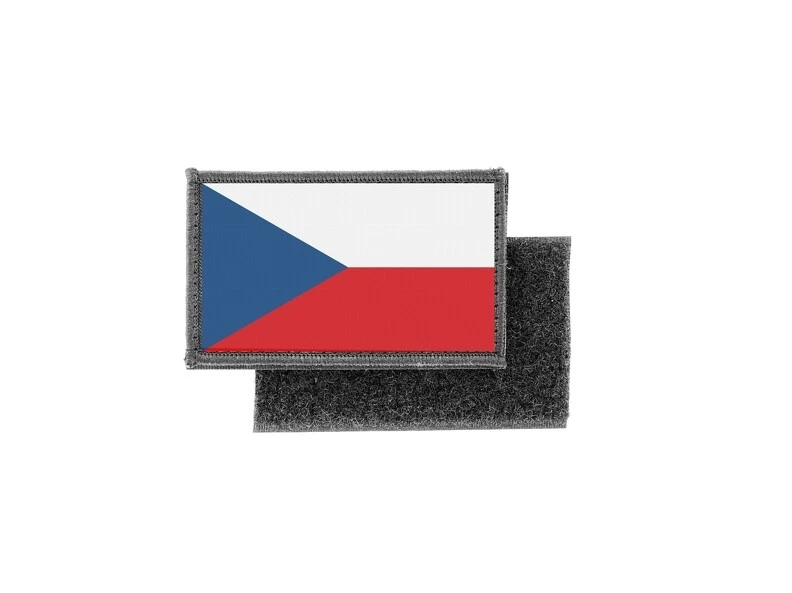 Aufnäher patch aufbügler gedruckt flagge fahne tschechien
