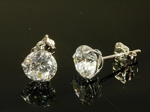 Synthetisch Hergestellt Echtschmuck aus Weißgold