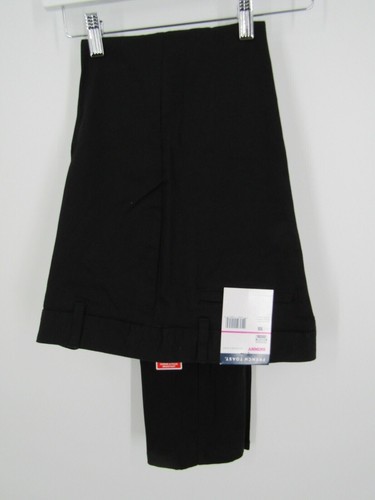 NWT French Toast Girls 18 Black School Uniform Skinny Adjustable Waist Pants