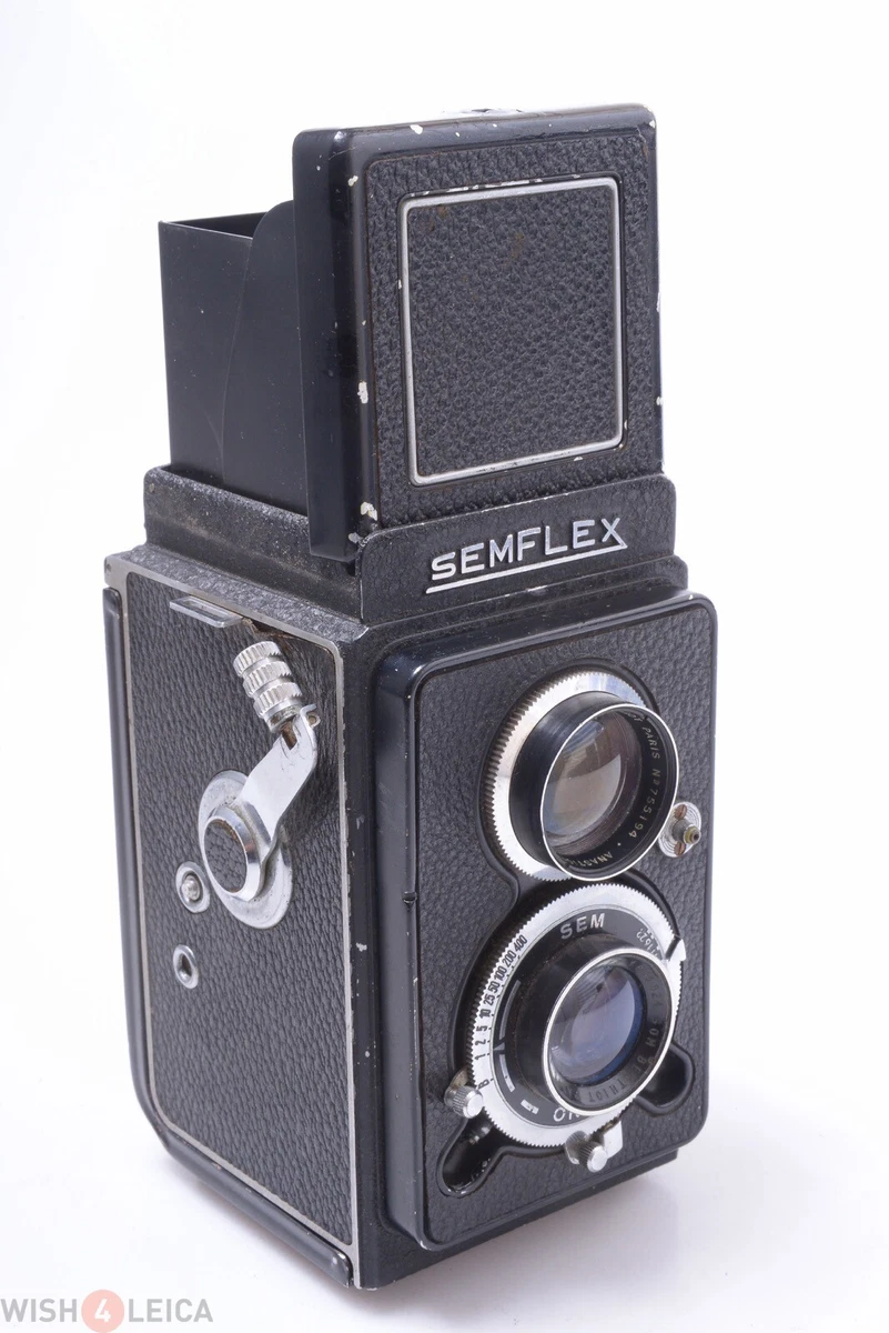 Appareil Photo Ancien Semflex Sem Orec Objectifs Bleutés