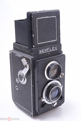 Appareil Photo TLR Luxoflex – Berthiot 75mm F/4.5, Fonctionnel, à Nettoyer