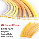 Ø1.6mm to 12mm Natural Latex Rubber Surgical Tube Band Elastic Band All Sizes
