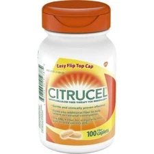 Glaxo Smith Kline Fiber Supplement Citrucel 500 mg Strength - 100 Caplet