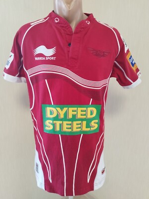 Maillot De Rugby Burrda – Llanelli Scarlets – Homme XL – Occasion