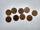 Lot Of 9 Lincoln Wheat Pennies: 1940, 42, 44, 48, 50, 56, 58  — photo 2