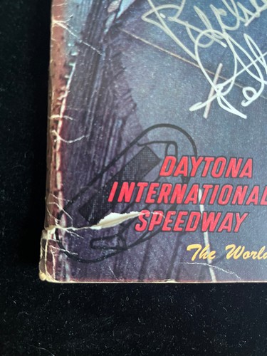 Richard Petty signed 1964 Daytona 500 Program JSA COA Rare NASCAR Auto E272 - Picture 4 of 11