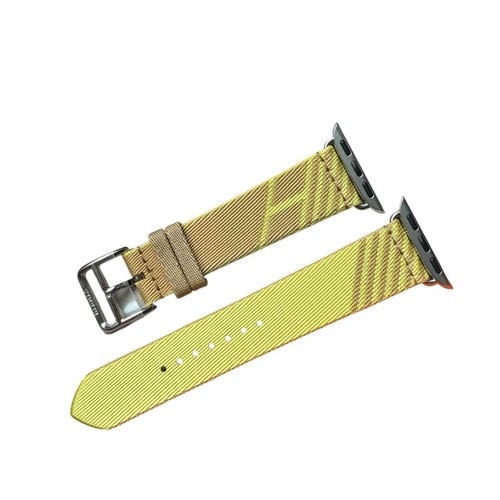 Apple Watch Hermès jumping Simple Tour Band Yellow Lime 38mm 40mm 41mm 42mm - 第 1/9 張圖片