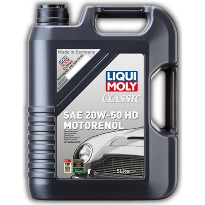 LIQUI MOLY 1129 Classic Motorenöl SAE 20W-50 HD Motoröl Öl Mineralisch 5L