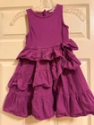 Mini Boden Ruffled Dress Girls Size 5/6