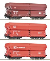 Roco 6600135, 3Tlg. Set Selbstentladewagen, DB Ag, Neu & Ovp, H0