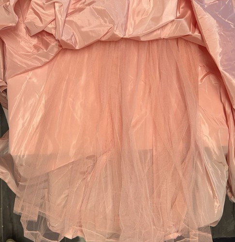 Vintage Emma Domb Gown Sz 16 Rose Pink Prom Dress w/Tags Small Flaws See Pics! - Picture 22 of 24