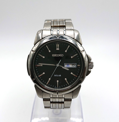 SEIKO V158-0AD0 Solar Men's Watch | eBay
