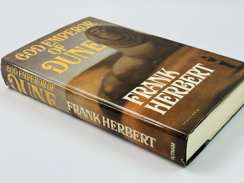God Emporer of Dune by Frank Herbert (1981, Second Impression Hard Cover) Foto 3 de 4