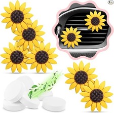 6-Piece Cute Air Vent Clip Car Air Freshener Gift and Interior Decorations