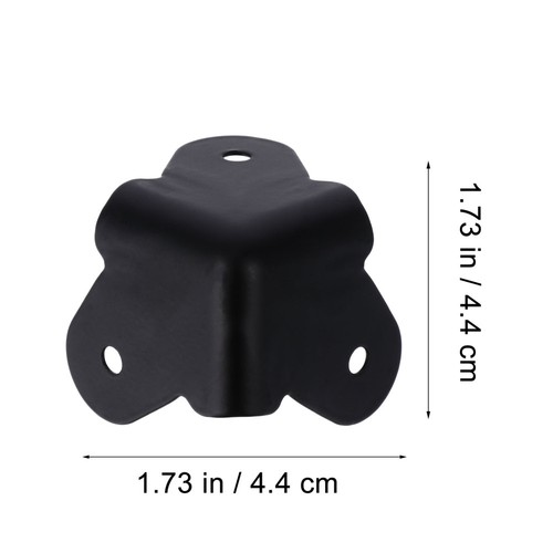 16 Pcs Audio Corner Protector Child Baby Music Cabinet Speaker Protectors Metal - Picture 8 of 12