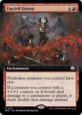 Uncivil Unrest (Extended Art) - Normal NM MTG Commander: March of the Machine