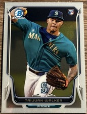 Taijuan Walker 2014 Bowman Chrome Rookie Card RC #21 Mariners. rookie card picture