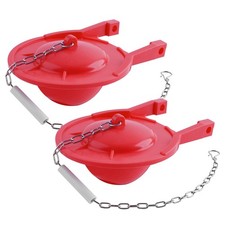 2 Pack Large 3-Inch Toilet Flapper Replacement Compatible with TOTO flapper M...