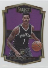 2015 Panini Select Premier Level Die-Cut Purple Prizm 17/99 Chris McCullough 2y8