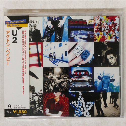 U2 ACHTUNG BABY ISLAND RECORDS UICY6570 JAPAN OBI 1CD - 第 1/1 張圖片