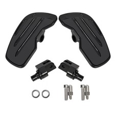 Paar Schwarz Fahrer Trittbretter Fußrasten Fußstütze Für Honda GL1800  Gold Wing