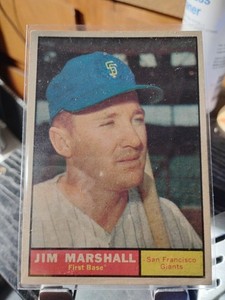 1961 Topps Baseball 6 Card Lot
