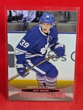 2011-12 Upper Deck Series 1 - Young Guns #243 Matt Frattin (RC) Leafs