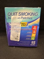 Quit Smoking Patches Step 1 , 21mg Upgraded to 28mg, It Can de Divided Into Four