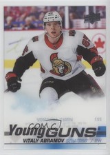 2019-20 Upper Deck Young Guns Clear Cut Vitalii Abramov Vitaly Abramov #227 01ks