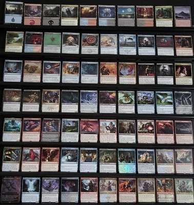 mtg card set list Where can I find a full set list of every card in the list?