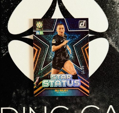 2023 Panini Donruss FIFA Women s World Cup - Ali Riley Star Status Orange /49