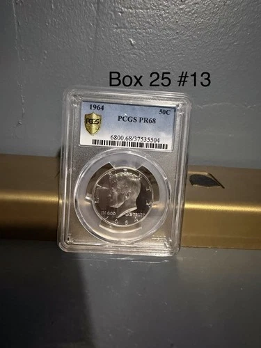 1964 50C PCGS PR68