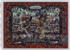 2024 Panini Prizm WWE Red Under Card Prizm 13/99 Indi Hartwell #80 1bs6