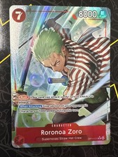 • Roronoa Zoro • OP14-015 Alt Art Holo The Azure Sea's Seven One Piece TCG NM