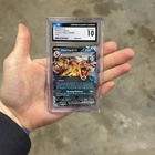 Charizard ex 054/091 Sv: Paldean Fates Holo Graded Gem Mint 10