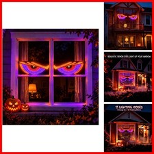Halloween Demon Eyes Window Lights 898 LED 11 Modes for Windows Doors Indoor