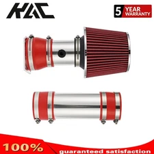 Cold Air Intake System w/ Red Filter For Ford Bronco F-150 1994 - 1996 5.8L