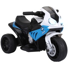 HOT-6V Kids Motorcycle Licensed BMW,Toddler Motorcycle w/Headlight,Music,3 Wheel