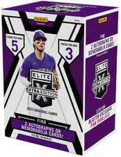 MLB Panini 2023 Elite Extra Edition Baseball Trading Card BLASTER Box [3 Packs]
