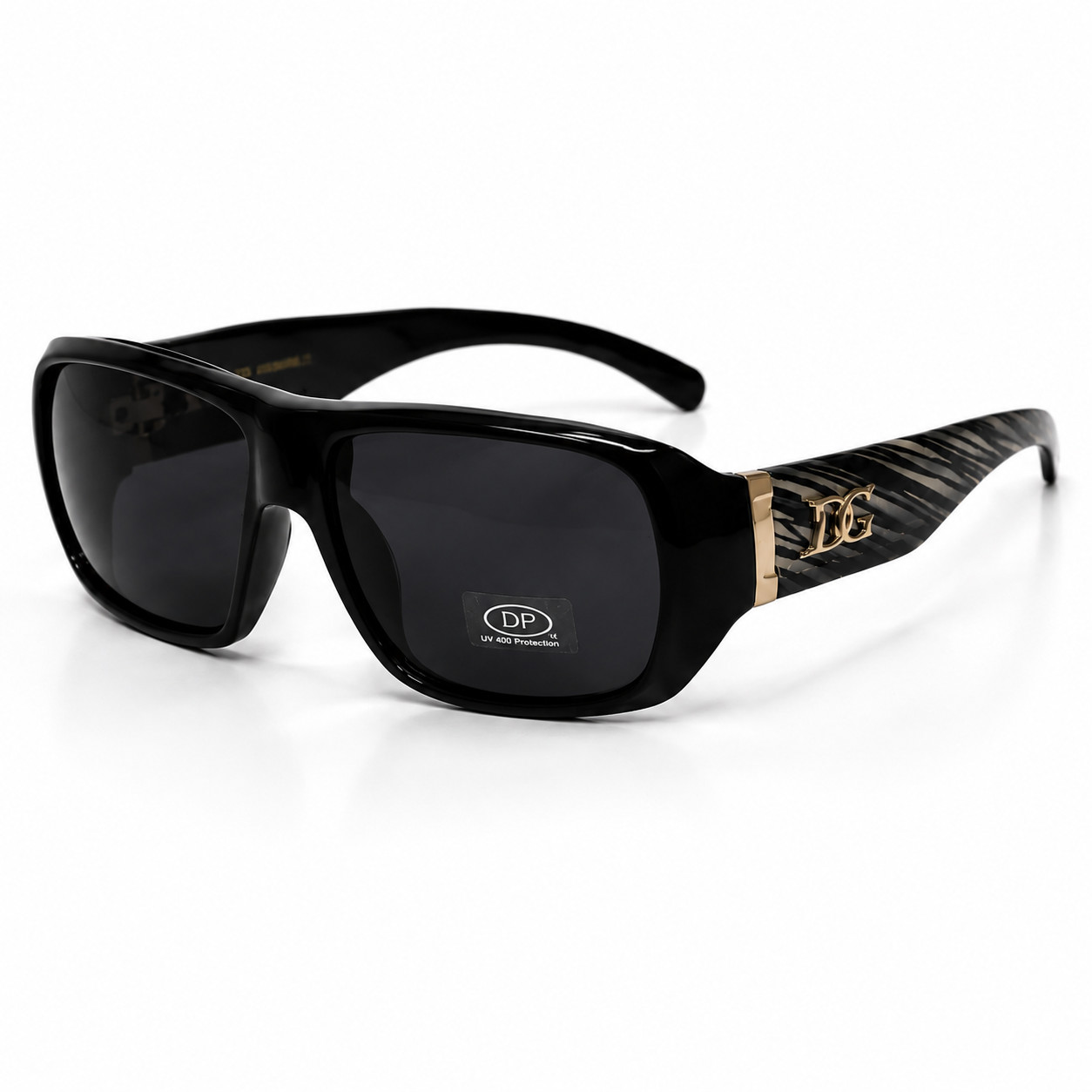 Black Oversized Polarized Sunglasses Unisex Luxury Fashion Designer Shades