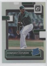 2022 Panini Donruss Optic Rated Rookie Holo Prizm Domingo Acevedo #94 10a4