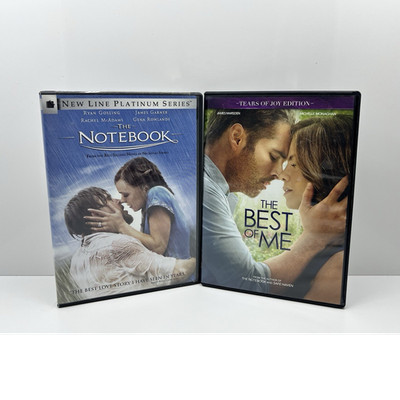 Romance  Bundle The Notebook DVD 2004 Wide/Full Screen Extras & The Best of Me