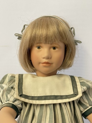 Porzellan Mädchen Puppe 17,5 Zoll groß - Bild 8 von 14
