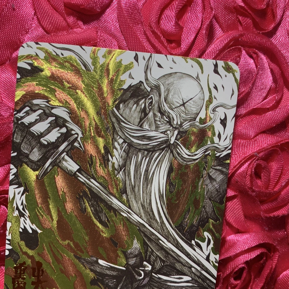 Yamamoto BLEACH KING Anime Waifu ACG Girl Holo Card - Image 2 of 4