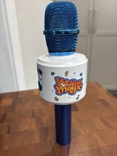Motown Magic Bluetooth Karaoke Microphone Pre-Loaded 30 songs Netflix Blue