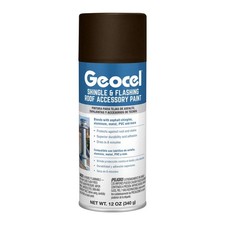 GEOCEL Shingle and Flashing Roof Paint, Hickory 892L40