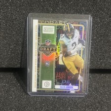KALEB JOHNSON 2025 Panini Score RC /50 Gold Zone NFL Draft #14 Steelers Iowa